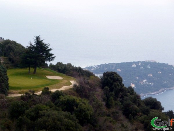 Le golf de Monte-Carlo à la Turbie dans les Alpes Maritimes sur la Cote d'Azur en PACA