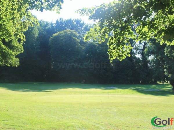 Putting green du golf de Nampont Saint Martin dans la Somme en Picardie