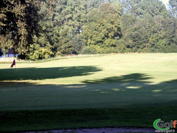 Trou n°9 du golf de Nampont-Saint-Martin Parcours Belvedère en Picardie dans la Somme