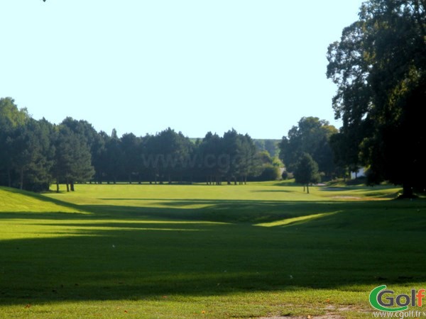 Trou n°1 du golf de Nampont parcours le Belvedère en Picardie dans la Somme