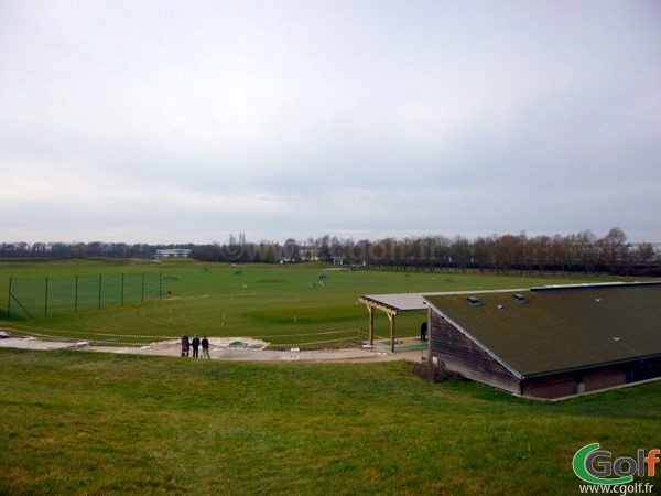 Le practice du golf National à Guynacourt dans les Yvelines proche de Paris 