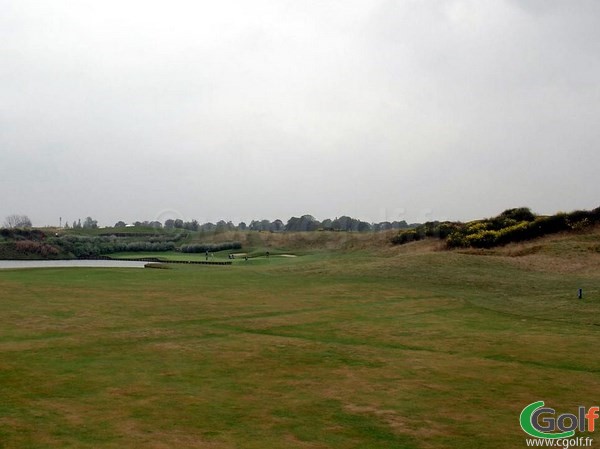 Un fairway du parcours l'Albatros sur le golf National de Paris dans les Yvelines