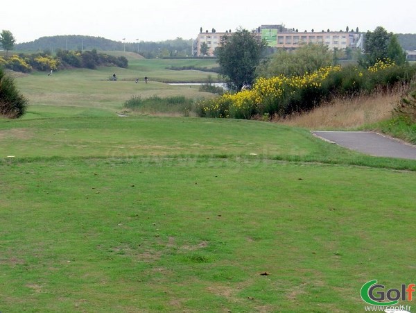 Le départ n°15 du parcours l'Albatros au golf National de Paris en Ile de France dans les Yvelines