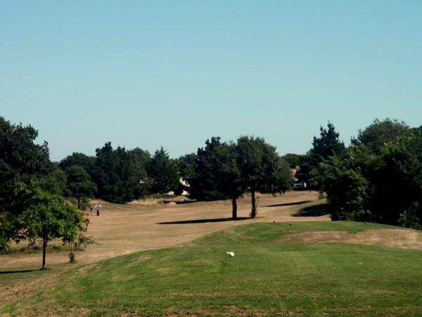 Départ n°1 du golf des olonnes proche des sables d'olonne en Vendée, Loire Atlantique