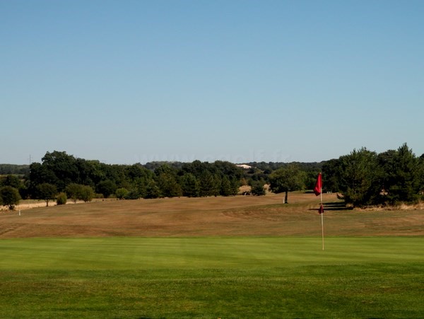 Green n°9 du golf des Olonnes en Vendée région Loire Atlantique proche des Sables d'Olonne