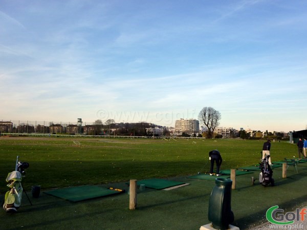 Practice du country golf club à Saint Cloud porche de Paris dans les Hauts de Seine