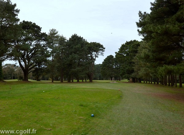 Trou n°4 du golf de Pornic en Pyas de Loire Atlantique proche de Nantes et Saint-Nazaire