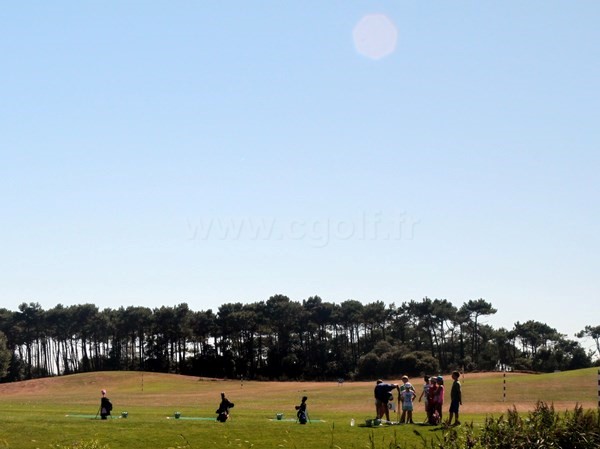 Practice du golf de Port Bourgenay à Talmont Saint Hilaire en Vendée