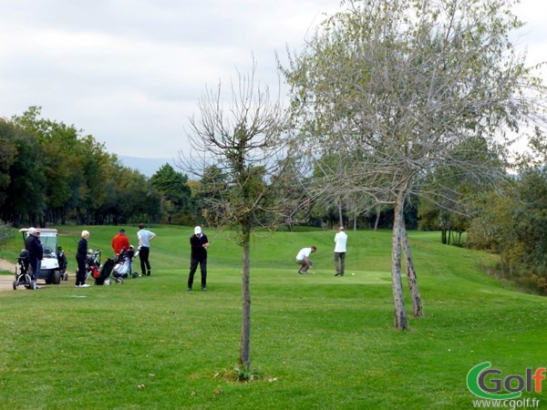 Le départ du n°1 du golf le Provençal à Valbonne Sophia Antipolis dans les Alpes Maritimes