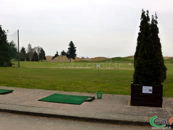 Le practice du golf de Saint Aubin dans l'Essonne en Ile de France proche de Paris