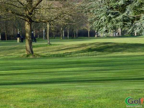 Fairway du golf de Saint-Cloud à Garches proche de Paris dans les Hauts de Seine