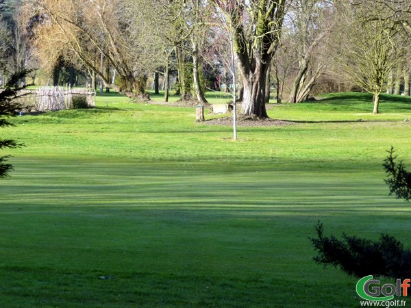 Fairway du golf de Saint Cloud dans les Hauts de Seine proche de Paris à Garches