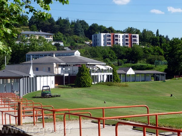 Club house du golf de Saint-Etienne en Rhône-Alpes département de la Loire