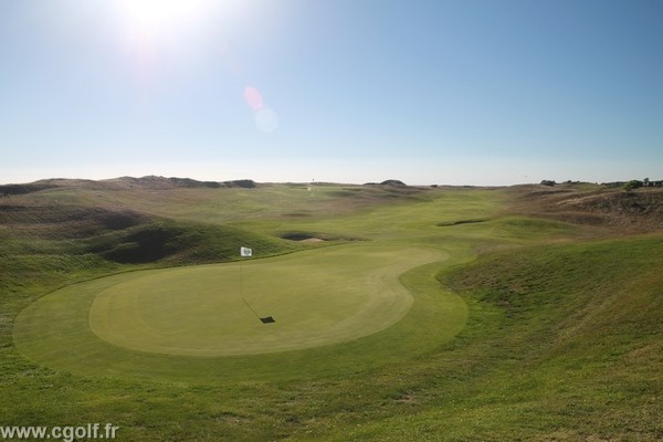 Green n°18 du golf de Saint-Jean-de-Monts en Vendée Pays de Loire Atlantique