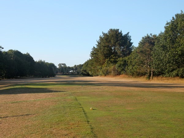 Départ n°1 du golf de Saint Laurent à Auray en Bretagne dans le Morbihan