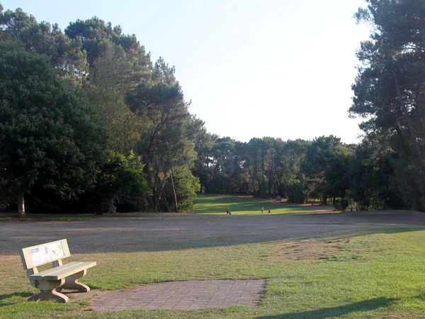 Départ n°10 sur le golf Saint Laurent à Auray dans le Morbihan en Bretagne