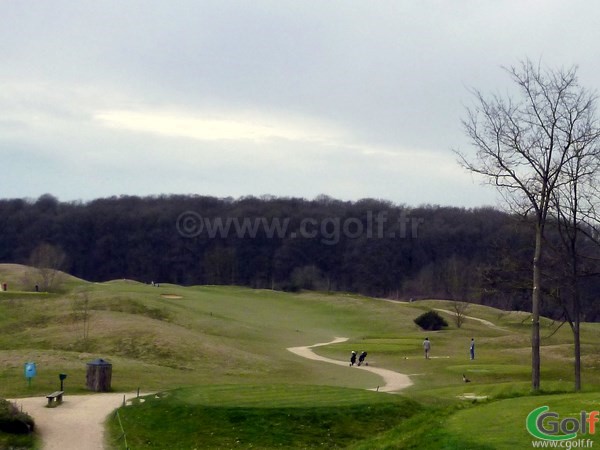 Départ n°1 du golf de Saint-Marc à Jouy-en-Josas dans les Yvelines à Paris