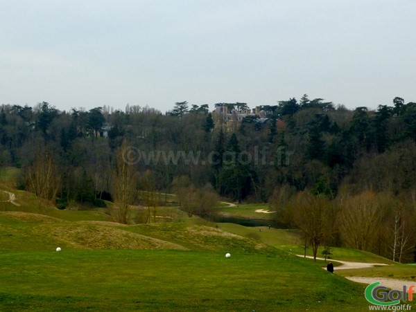 Le départ n°10 du golf de Saint-Marc proche de Versailles dans les Yvelines à Paris