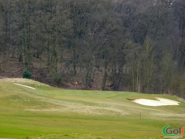 Le green n°17 du golf de Saint-Marc à Jouy-en-Josas dans les Yvelines proche de Versailles