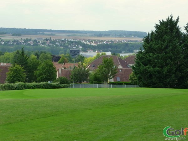 Green n°5 du golf de Salouel en Picardie dans la Somme proche d'Amiens