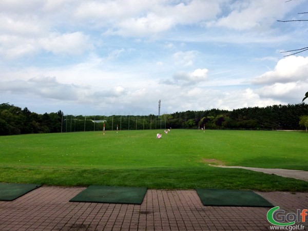 Practice du golf de Salouel proche d'Amiens en Picardie dans la Somme