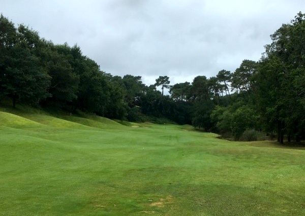 Fairways du golf de Seignosse dans les Landes en Aquitaine