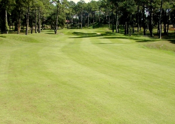 Splendide trou du golf de Seignosse dans les Landes en Aquitaine