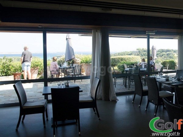 Le restaurant du golf de Sperone à Bonifacio en Corse