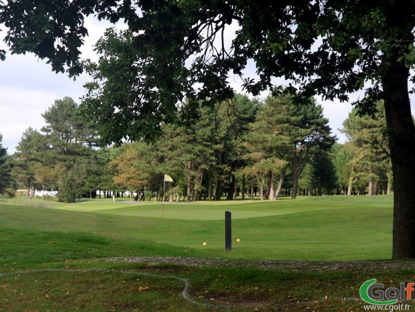 Green n°3 du parcours de la Forêt au golf du Touquet en Nord-Pas-de-Calais proche de Paris