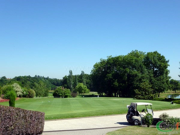 Putting green du golf de Salvagny en Rhône Alpes proche de Lyon