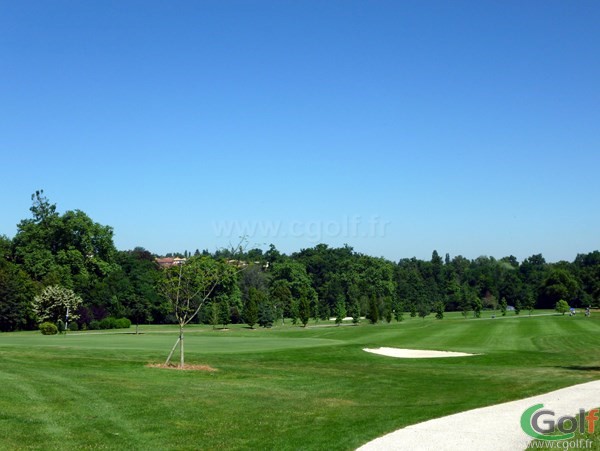 Green n°18 du golf de Salvagny en Rhône Alpes dans la banlieu lyonnaise