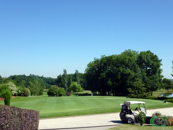 Putting green du golf de Salvagny proche de Lyon en Rhône Alpes