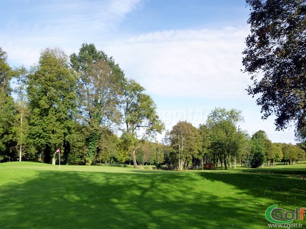 Le green n°18 du golf de Val-de-l'Indre dans la région Centre à Villedieu-sur-Indre