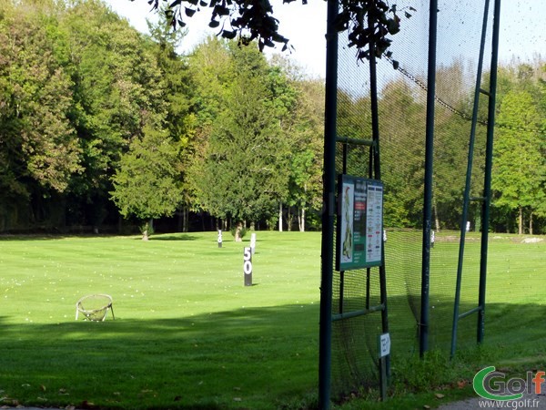 Le practice du golf de Val-de-l'indre à Villedieu dans l'Indre région Centre