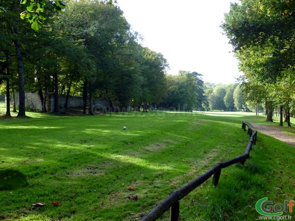 Le départ n°9 du golf de Val-de-l'Indre dans le département de l'Indre à Villedieu