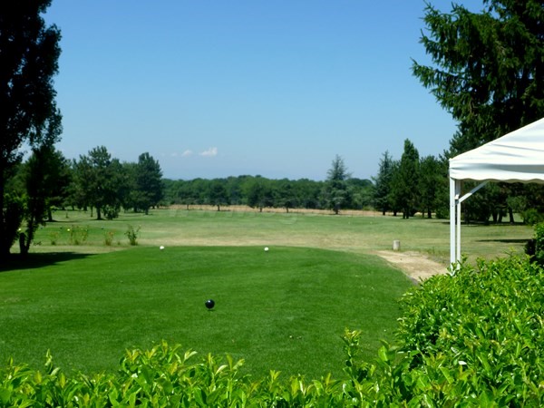 Départ n°1 du golf de Valence Saint Didier dans la Drôme en Rhône alpes à Charpey