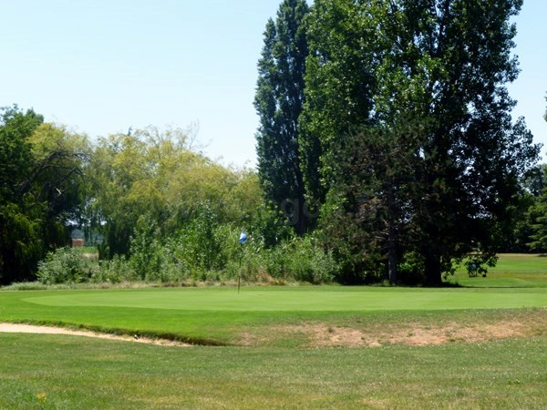 Green n°6 du golf de Valence Saint Didier en Rhône alpes dans la Drome à Charpey