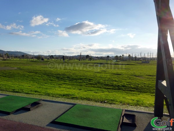 Le practice du golf de Valgarde à La Garde proche de Toulon dans le Var en région PACA