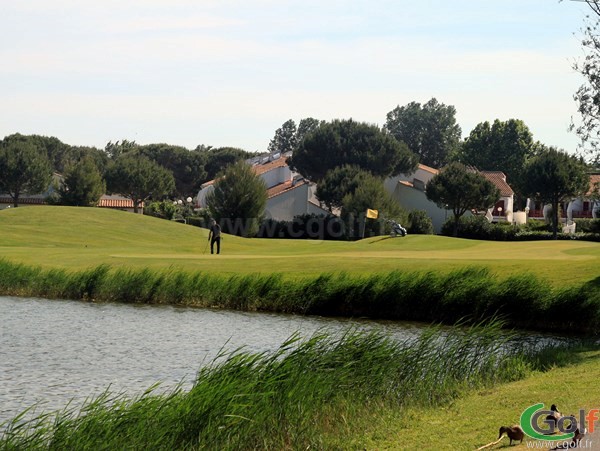 Green 18 du parcours des Goélands de La Grande Motte