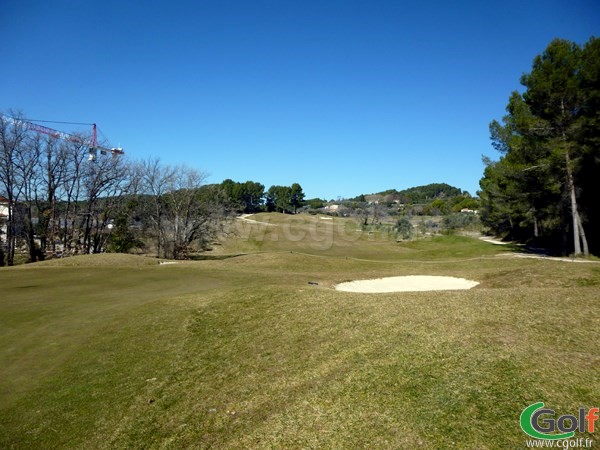 Fairway au Set Golf à Aix en Provence sur la Cote d'Azur dans les Bouhces du Rhone